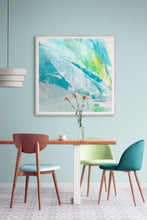 Load image into Gallery viewer, AQUA WAVES print
